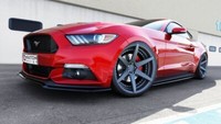 Maxton Design Seitenschweller Ansatz (Paar) Passend FüR Ford Mustang Mk6 Schwarz