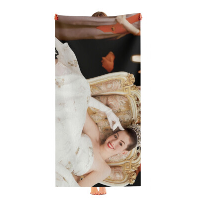 The Princess Diaries Beach Towel Quick Drying Microfiber Lightweight 30''x60''