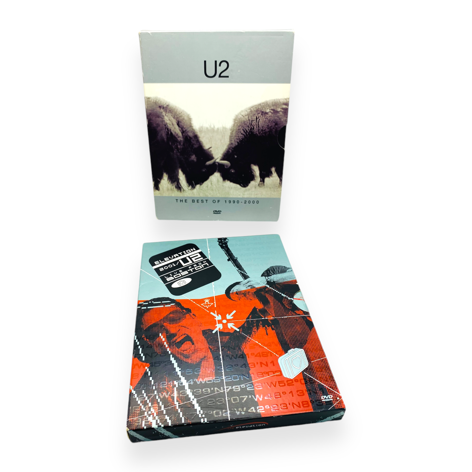 U2  ( DVD Bundle)  Elevation 2001 - Live In Boston & Best Of 1990 - 2000
