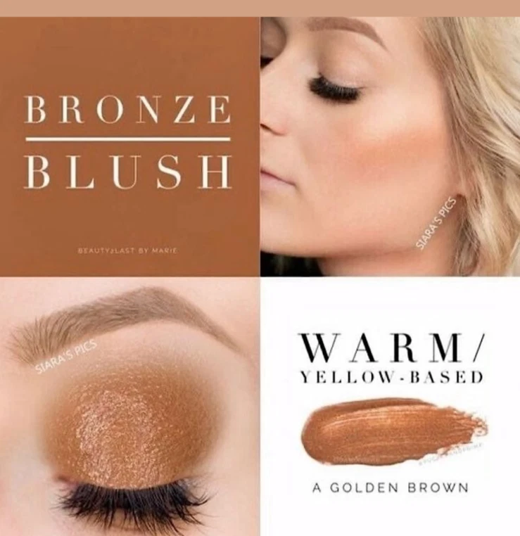 BLUSHSENSE SeneGence Authentic Bronze Pump .25 oz New SEALED - Image 2 of 2