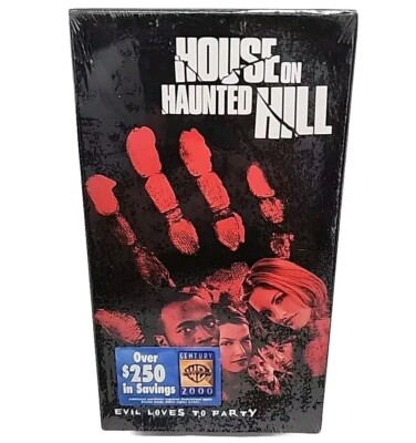 House on Haunted Hill (VHS, 2000) sealed