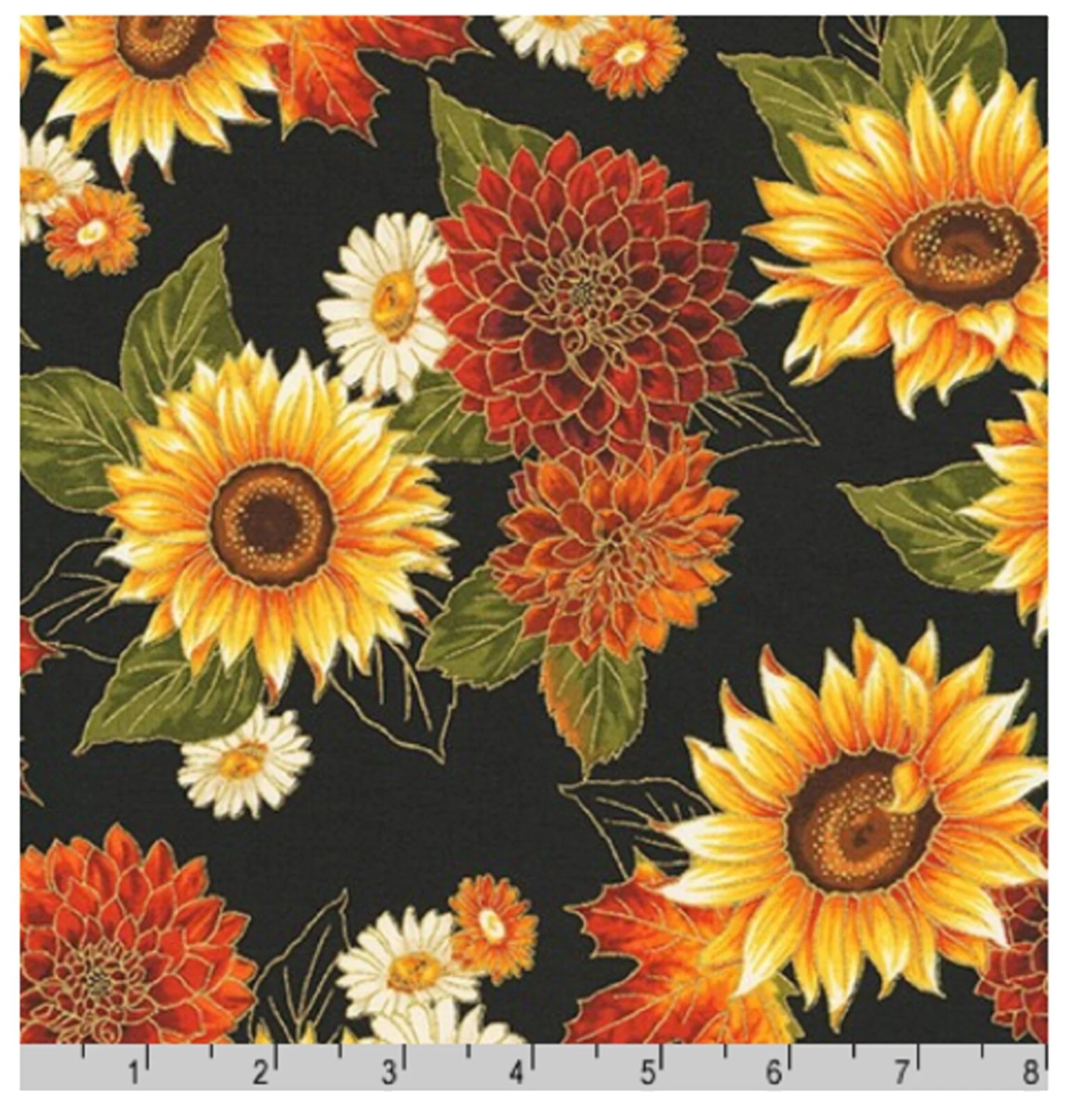 Robert Kaufman Flowers & Plants Medium Craft Fabrics