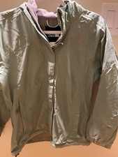 north face hyvent rain jacket Girls LG