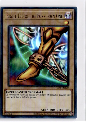 Right Leg of the Forbidden One NM,  LOB-EN120 (Ultra Rare)