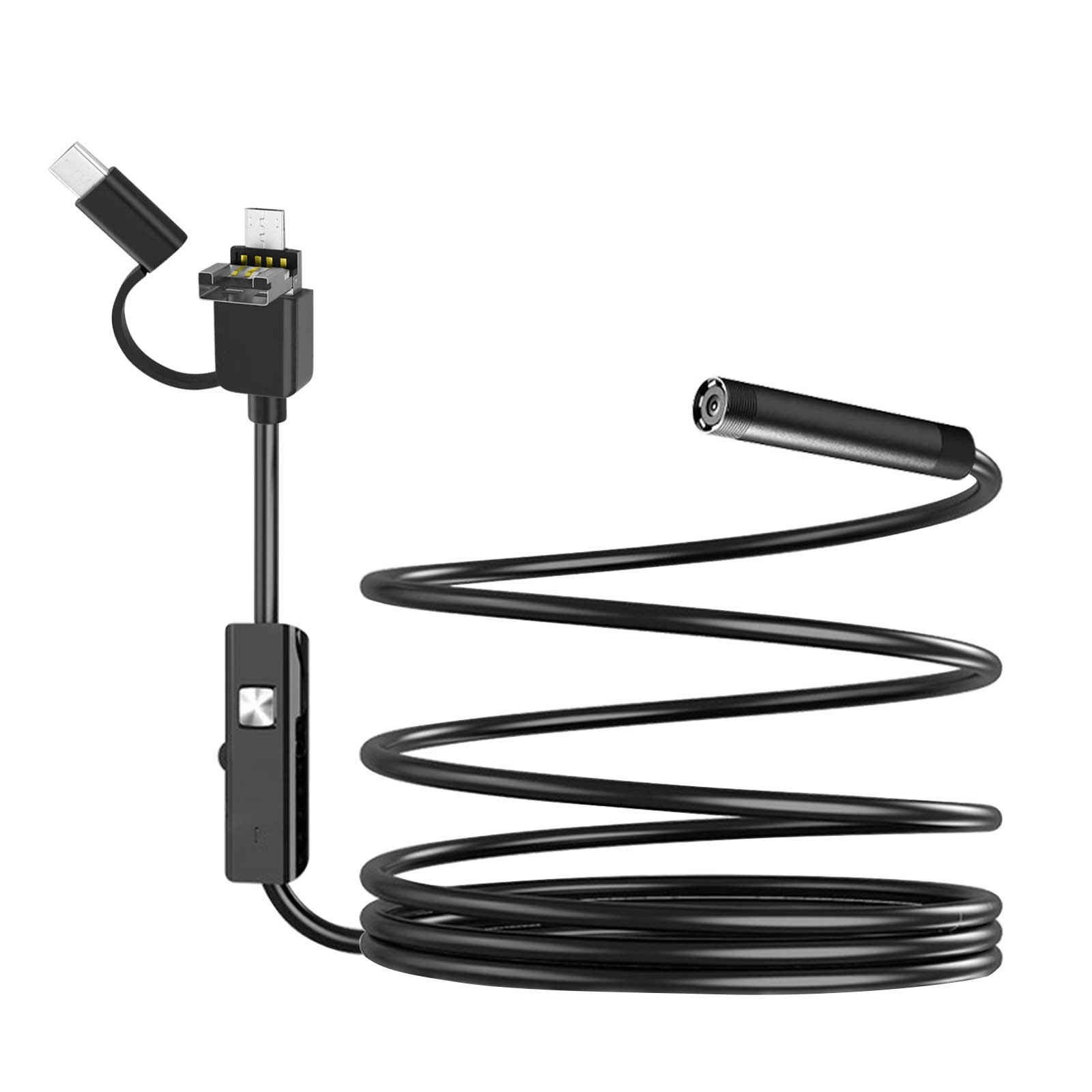Caméra endoscope flexible étanche 10m USB-C pour smartphone et PC portable