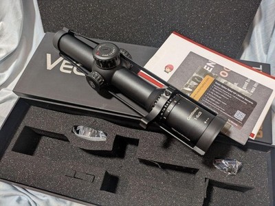 Vector Optics 1-6x28 FFP SCFF-31 Continental Series Scope with Tracking