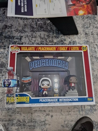 Funko Pop! Moment Deluxe Peacemaker 4-Pack Vinyl Set Box #01 Accessory image 9