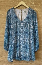 Show Me Your MuMu Donna Michelle Tunic/Mini Dress Small floral hippie festival