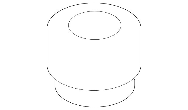 Cojín de montaje del radiador para Nissan Armada/TITAN 2004-2015 (N/P 21507-9FD0A)