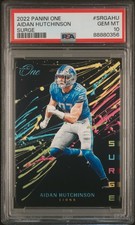 2022 PANINI ONE SURGE #SRGAHU AIDAN HUTCHINSON PSA 10