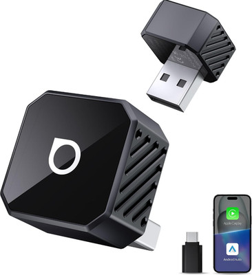 OTTOCAST Mini Pot Wireless Adapter Apple CarPlay & Android Auto Mini USB Dongle