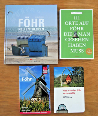 4x aktuelle Reiseführer + Bildband Insel Föhr Sina Beerwald, Othmar Kyas