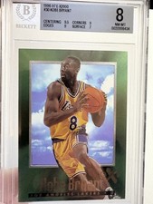1996-97 SkyBox E-X2000 Kobe Bryant #30 Lakers BGS 8 HIGH SUBS NBA Graded Hot 🔥