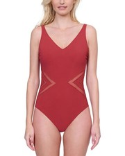 Gottex V Neck One-Piece Women's