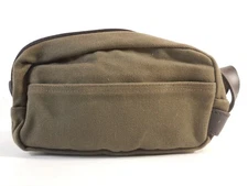 Filson 70218 Rugged Twill Otter Green Travel Kit with logo