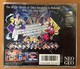 SAMURAI SHODOWN IV 4 Amakusa's Revenge NEO GEO CD Complete CIB NeoGeo ENGLISH