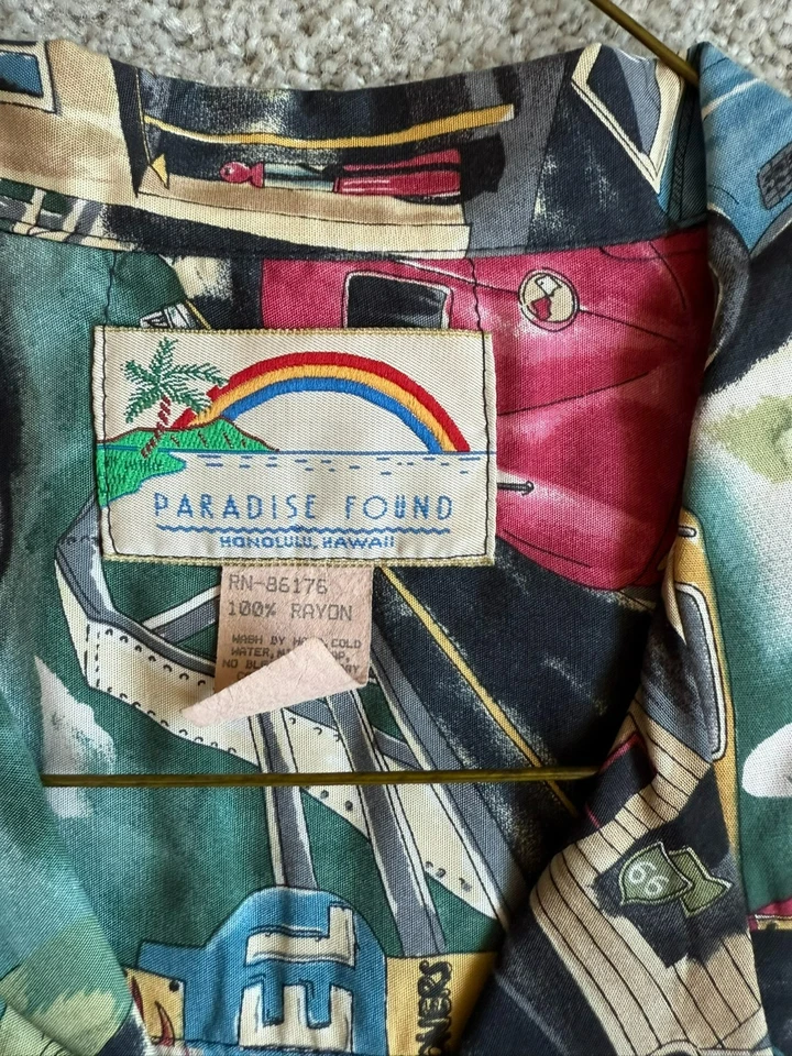 Camisa hombre abotonada talla L Foto 4 de 4