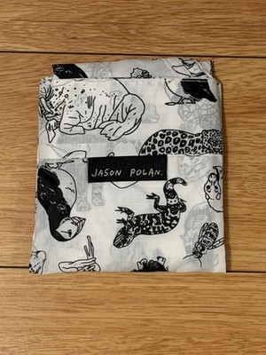 Baggu Jason Polan Standard Reusable Bag   Zoo