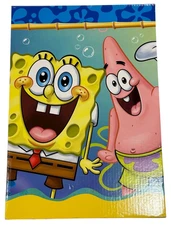 SpongeBob Square Pants Empty Cardboard Box Store Display RARE 14.5" x 9.5" x 21"
