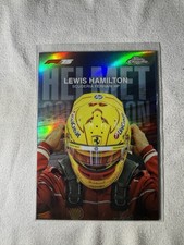 2025 Topps Chrome Formula 1 F1 Lewis Hamilton Helmet Collection Refractor HC-2