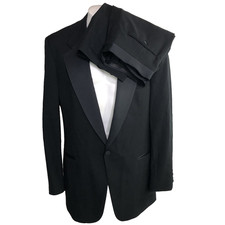 Christian Dior Monsieur Vintage VTG 41 LONG Tuxedo Suit Fit 34W 31L Pants