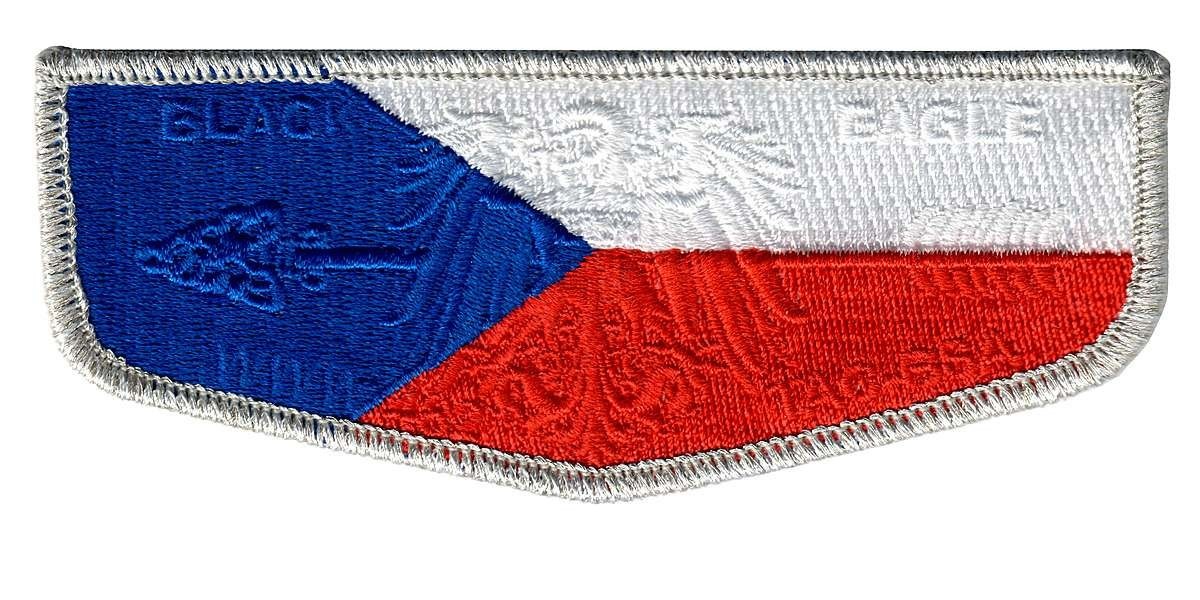 Boy Scout OA 482 Black Eagle Lodge S93 - 2016 FIRST Czech Republic Country Flap
