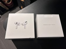 BOX ONLY Apple Airpods Pro 1st Generation Manuals Included