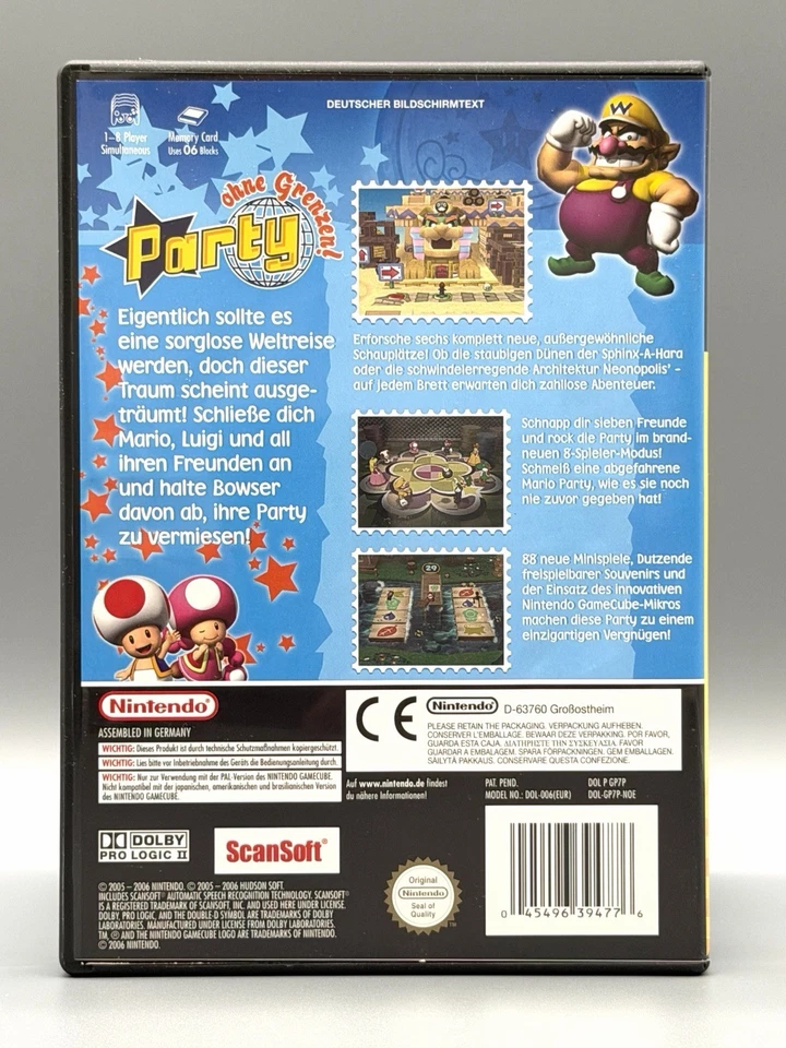 Mario Party 7 Nintendo Gamecube CIB Zustand: Gut #4 - Bild 2 von 4