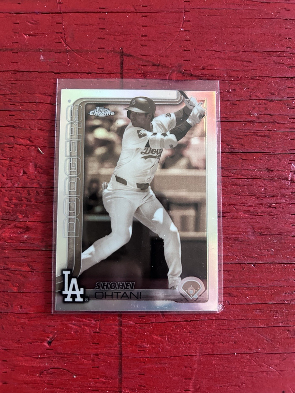 2025 Topps Chrome - Shohei Ohtani #1 Sepia Refractor