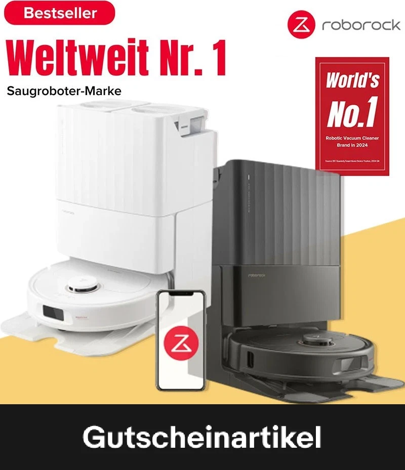 Roborock Qrevo pro 60°C-Heißwasser-Moppwäsche(Upgrade von Qrevo S/S7 MAX) NEU