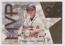 1996 Leaf MVP Contender Gold Chipper Jones #11 HOF 0c2