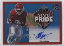 2023 Leaf Metal State Pride Orange Prismatic 2/3 Eric Gray #SP-EG1 Auto 1h7f
