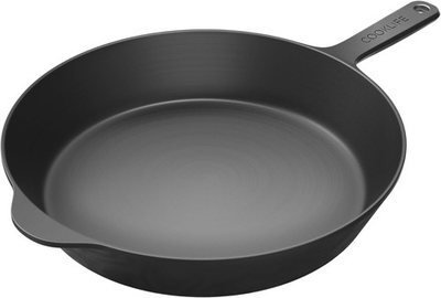 #ad #ad COOKLIFE 12 Inch Lightweight Pre Seasoned Cast Iron Skillets w Handle Cover NEW $40.49