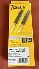 Tweco 2MPC-1-MC Brass Electrode Holder Connector 450A AC Stock 9425-1211
