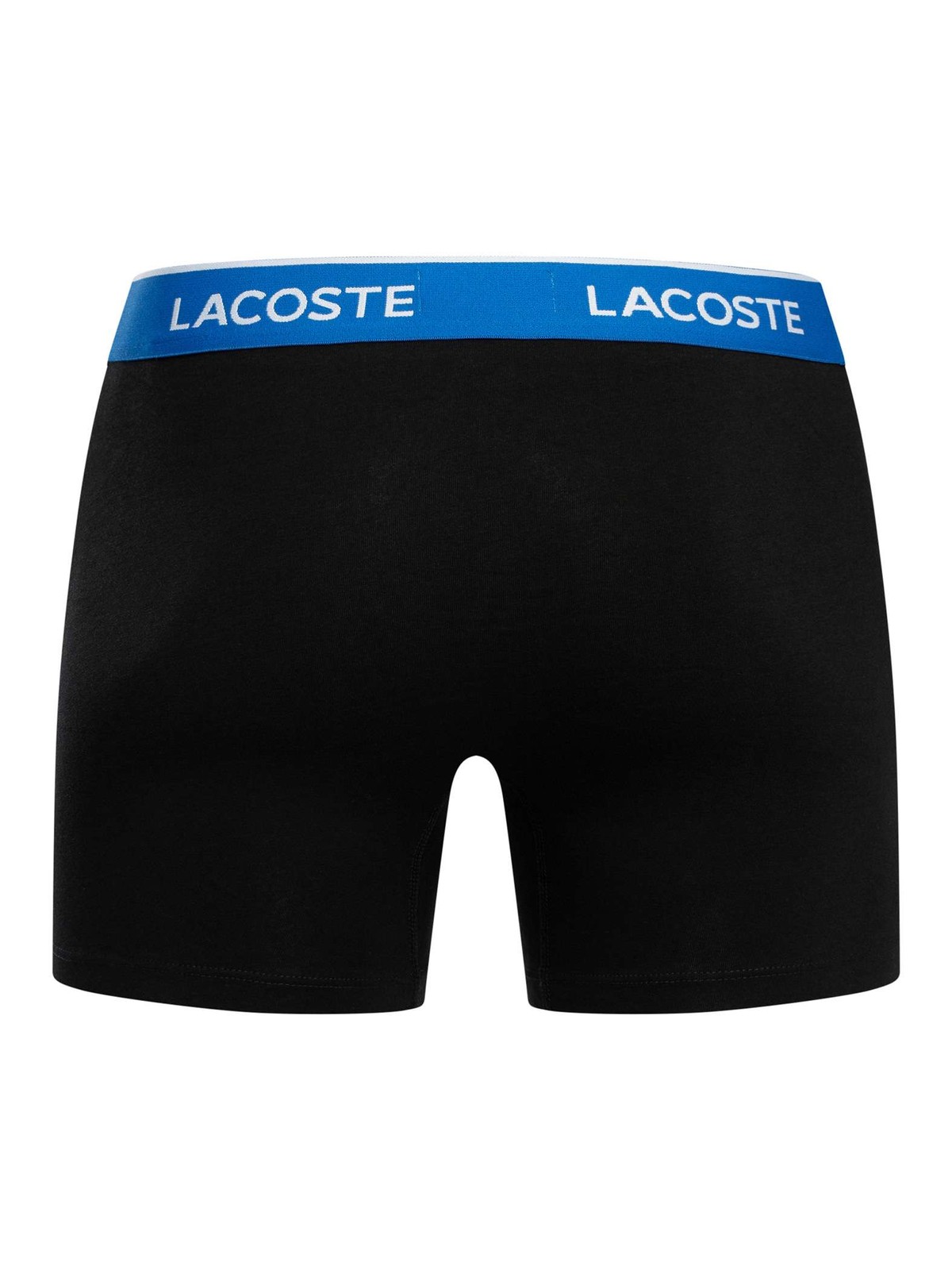 Lacoste Men's 3 Pack Boxer Briefs, Black thumbnail 8