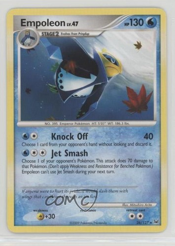 Empoleon Pokémon Platinum #26 2009