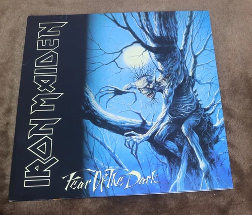 LP IRON MAIDEN Fear Of The Dark 1992 First Pressing Gatefold