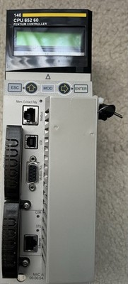 140CPU65260 Unity Processor Modicon Quantum - 3072kB - 266 MHz, Used