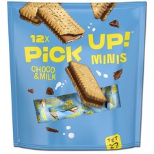 (26,77€/1kg) Leibniz Pick Up Choco & Milch Minis im Beutel 12 Riegel