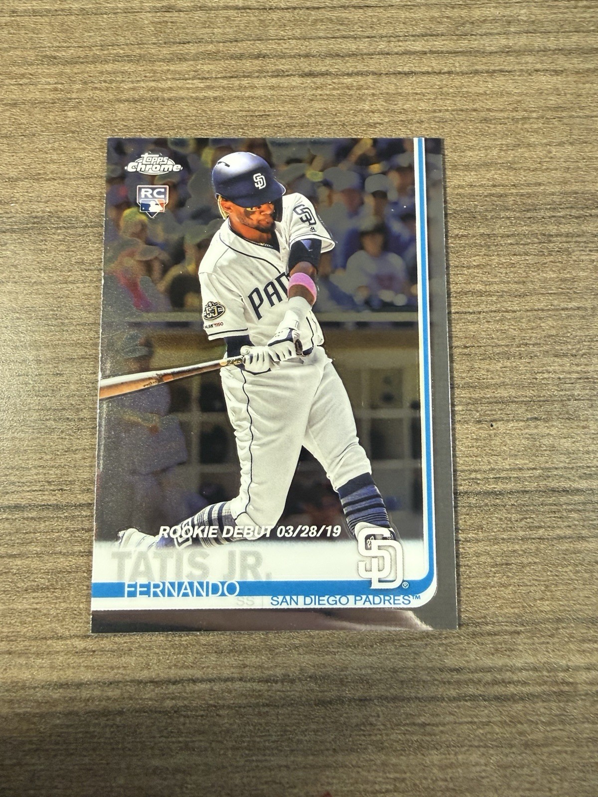 2019 Topps Chrome Update Fernando Tatis Jr Rookie Debut RC #54