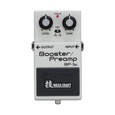 Boss BP-1W Booster/Preamp Guitar Effects Pedal with Waza Crafting