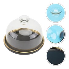  Tortenplatte Mit Haube Tortenständer Abdeckung Kuchenhalter Deckel