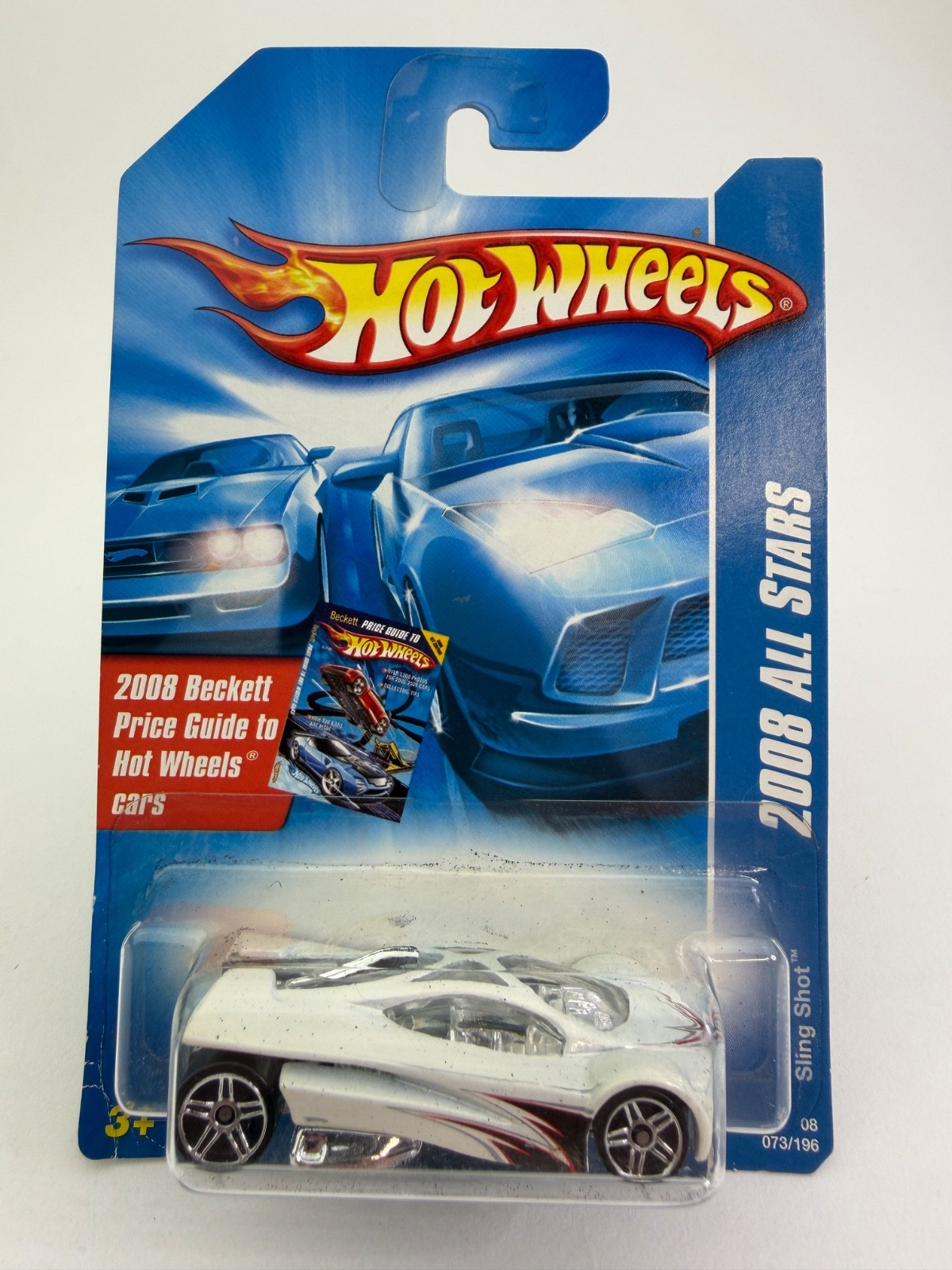 Hot Wheels 2008 All Stars White Sling Shot