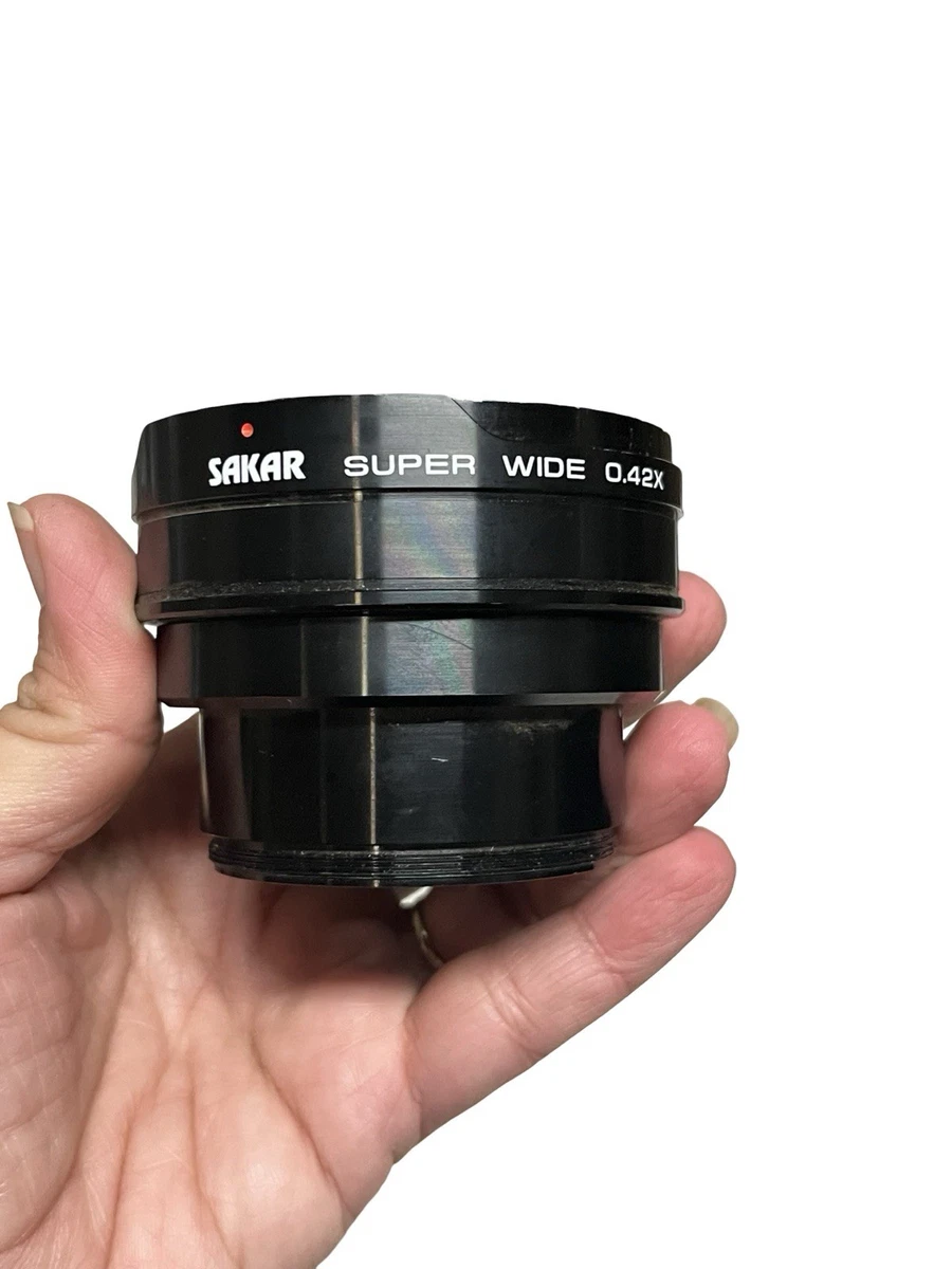 SAKAR 魚眼レンズ＆ケース　黒 Sakar Fisheye Camera lens for sale - eBay