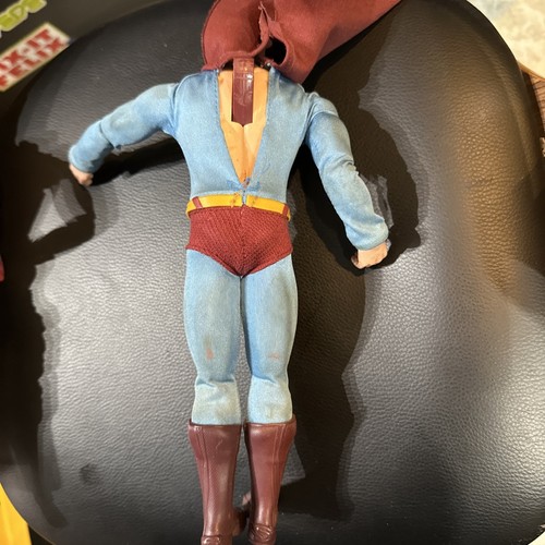 Superman 11.5" Action Figure Doll w/X-Ray Eyes DC Comics Fabric Costume Vintage - Picture 2 of 3