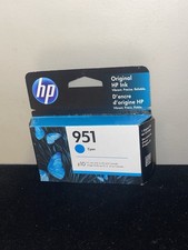 Genuine HP 951 Cyan Standard Ink Cartridge OfficeJet 8620 8600 8630 Exp Oct 21