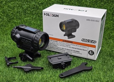 Holosun ARO EVO 2 MOA Red Dot w/ Solar Failsafe & Shake Awake - ARO-EVO-RD2