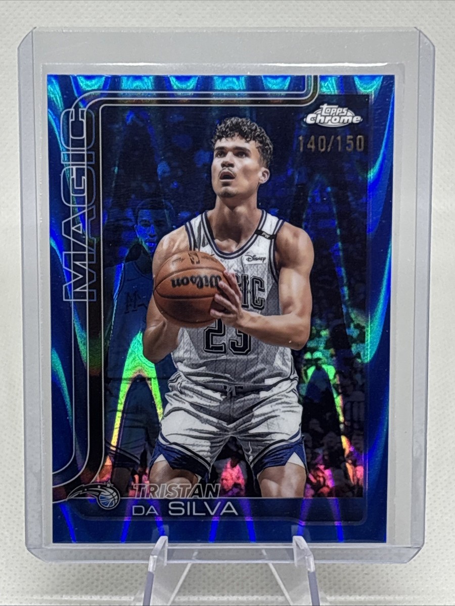 2025-26 Topps Chrome Tristan Da Silva #173 Blue Raywave Refractor