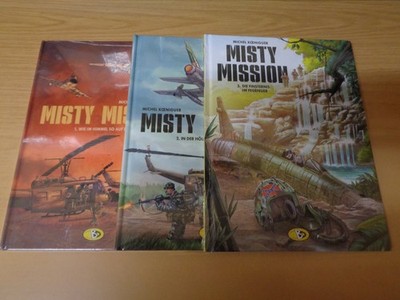 Misty Mission Nr.1 2 3 komplett Bunte Dimensionen HC Hardcover Comic
