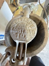 Antique Shepard&rsquo;s Lightning Metal Ice Cream Maker 1 Quart Hand Crank